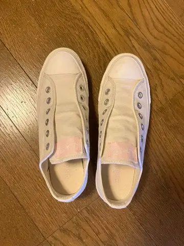 ALL STAR 베이지 슬립온 스니커즈