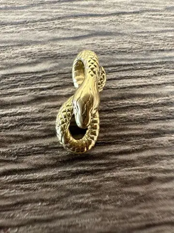 뱀 디자인 목걸이 부품