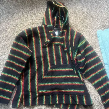 EARTH RAGZ 후드 부착 스웨터 M 사이즈