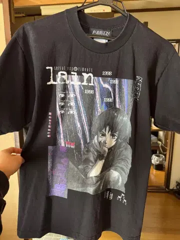 Serial Experiments Lain T셔츠 M사이즈