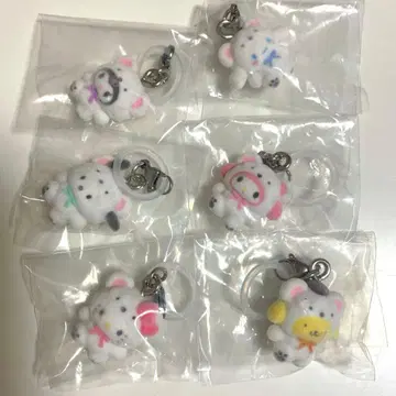 산리오 포근포근 스노우 마커 액세서리 컴플리트 세트 (총 6종)