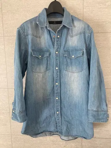 BEAUTY & YOUTH 데님 셔츠 L 사이즈
