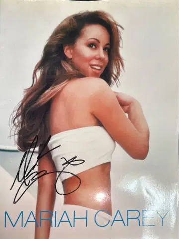 마라이아 캐리 1998년 공연 팜플렛