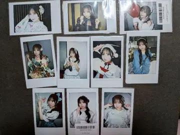 CANDY TUNE 캰츄 오가와 나나코 폴라로이드 사진 10장 세트