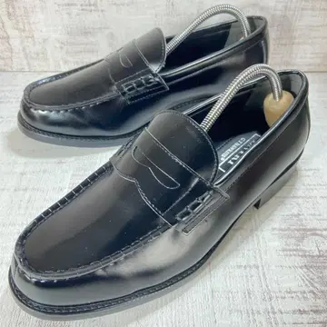 새상품급 GT 호킨스 코인 로퍼 25cm 가죽 블랙