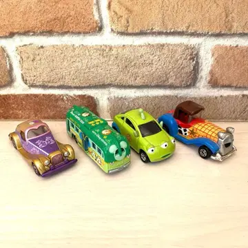 토미카 디즈니 미니카 4대 세트