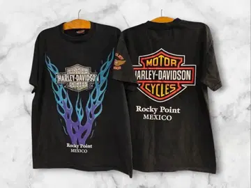 할리 데이비슨 XL 블랙 블루 썬더