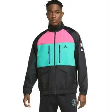 Jordan 나일론/절개 플리스/자켓