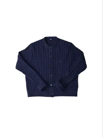 45r 45pm 플로트 케이블 니트 가디건