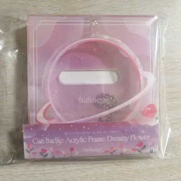 AGF 2025 한정판 후쿠야 캔뱃지 아크릴 프레임 핑크 1점