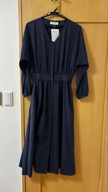 BEAUTY&YOUTH 원피스 네이비 클리닝 완료