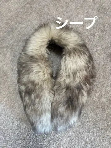 여성용 양가죽 숄