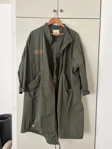 BEAMS BOY 솔텍스 M65 후드티