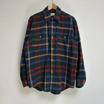 UNITED COLORS OF BENETTON 체크 무늬 플란넬 셔츠