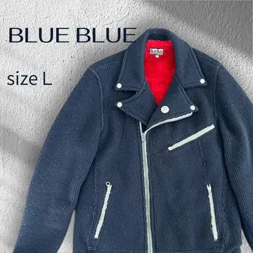 BLUE BLUE 네이비 블루종 L 탄력