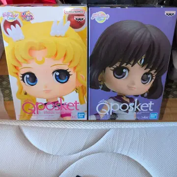 Qposket 세일러문 & 세일러 새턴 피규어 세트