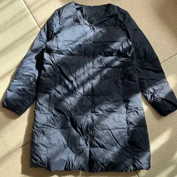 무인양품 경량 다운 L 네이비