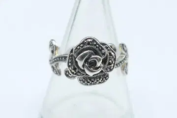 컨디션 최상 13호 ANNA SUI 안나수이 로즈 반지 925