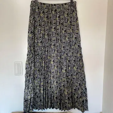 올 패턴 다이아 플리츠 스커트 스미스타일