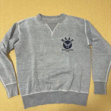 리얼 맥코이 US 에어포스 맨투맨 M 사이즈