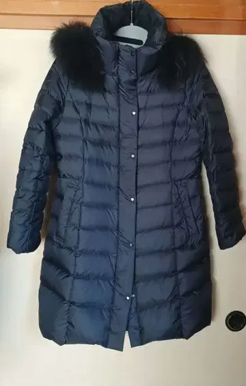 착용 적음 *23구* 워셔블 다운 코트 *다크 네이비 40