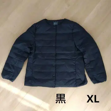 무인양품 다운 자켓 블랙 XL