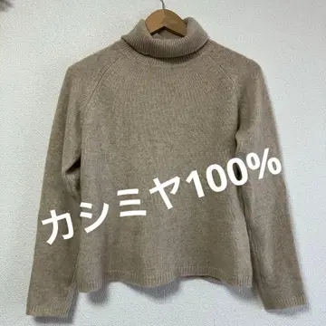 캐시미어 100% 미츠코시 셀렉션 터틀넥 스웨터 M~L 사이즈