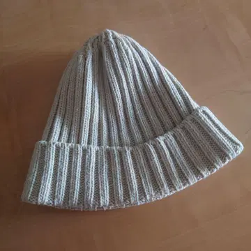 [ Gowest ] 헴프 리브 니트 모자 베이지