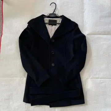 UNTITLED 울 피코트 사이즈 4 블랙