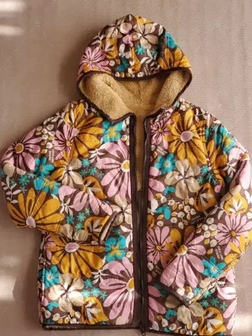 Hulalani Hawaii 아우터 보아 블루종 리버서블