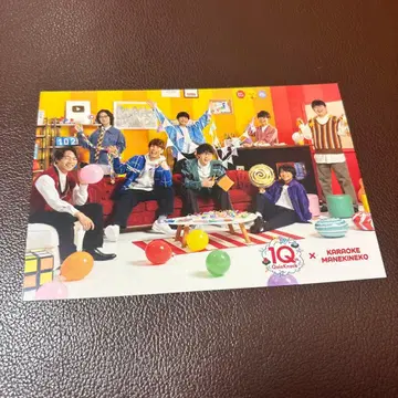 퀴즈노크 QuizKnock 행운 고양이 엽서 전원 집합