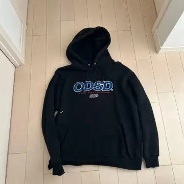 ODSD 블랙 후드 부착 후드티 사이즈 2