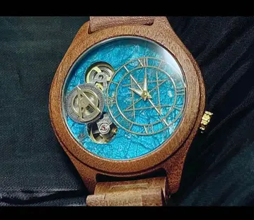 NOZ 블루 아파타이트 시계