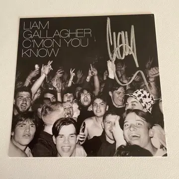 리암 갤러거 친필 사인 카드