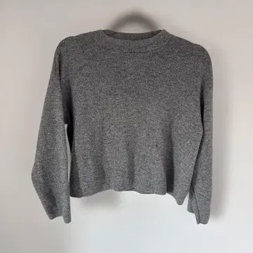 [ 컨디션 최상 ] UNITED ARROWS 그레이 크루넥 긴팔 스웨터