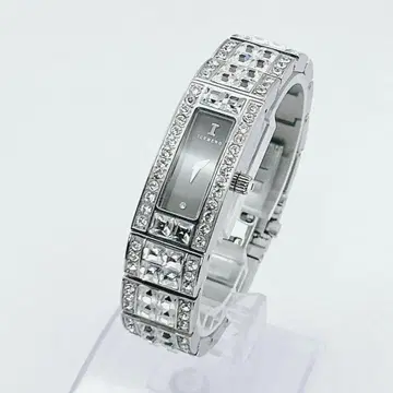 아이스버그 드레스 워치 손목시계 뱅글 크리스탈 스톤 장식