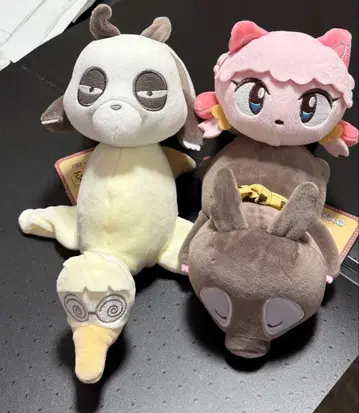 란마 1/2 오테노리 마슈못치 봉제 인형 4종 세트