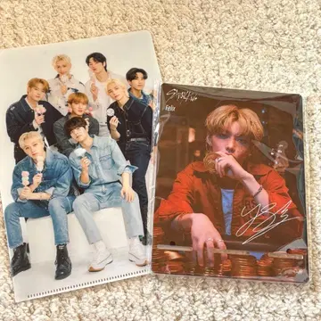 새상품급 Stray Kids 클리어 파일 세트