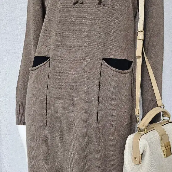 ワンピース Lumignon Riobon border nermaid dress Lumignon RIOBON