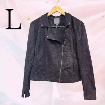 LYSSE 그레이 가죽풍 자켓 L 사이즈 벨로아