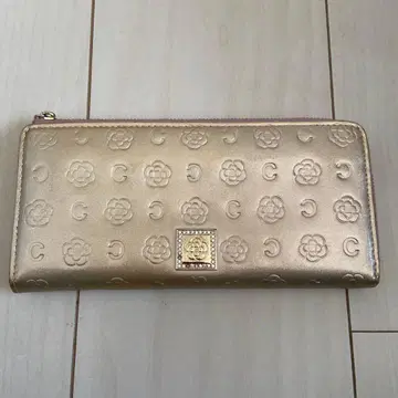 CLATHAS 장지갑 골드