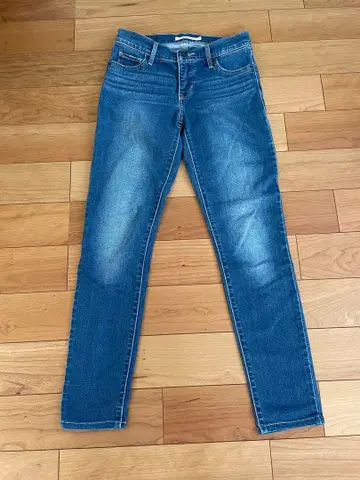 리바이스 스키니 데님 청바지 스트레치 25 여성용