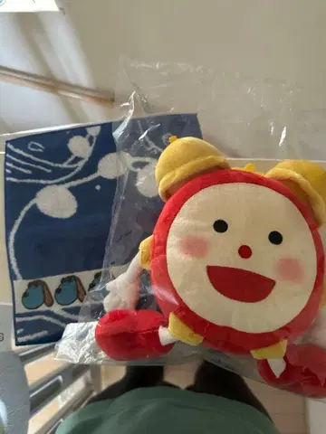 알람 시계 군 봉제 인형 라프 군 타월