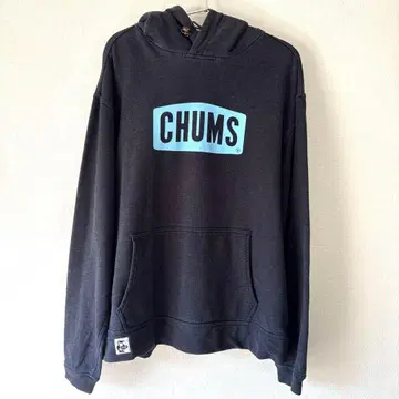 CHUMS 싸개 버튼 후드 후드티