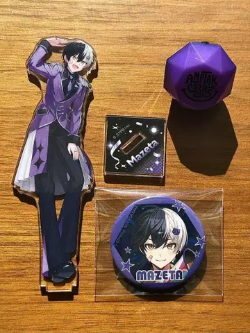 AMPTAK x COLORS 마제타 반지 라이트 아크릴 스탠드 캔뱃지