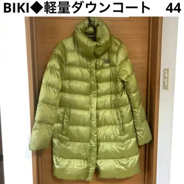 새상품급 BIKI 경량 다운 코트 여성용 다운 하프 44 라이트 그린