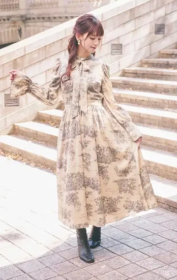 후카사와 토와르 드 주이 원피스