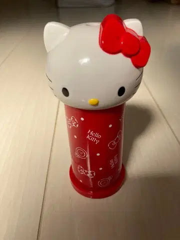 헬로키티 플라스틱제 아이템 면봉통