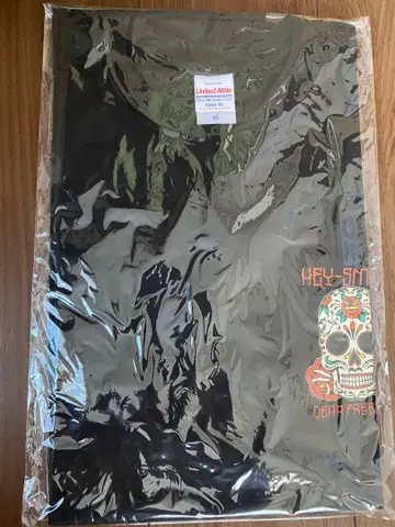 Hey-Smith 스컬 디자인 T셔츠 XL