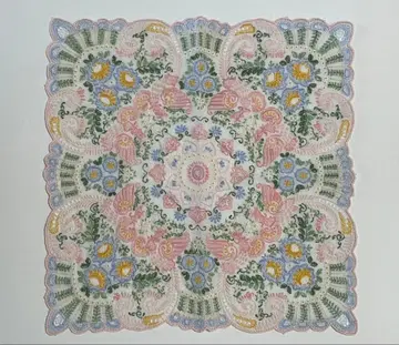 SWATOW 스와토우 손수건 봉황 산두 수자수 빈티지 미사용